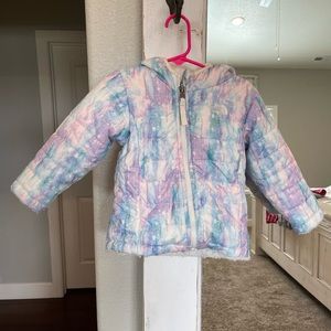 North Face Reversible Jacket: 12-18 months